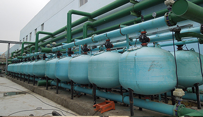 沙鋼過濾器安裝現(xiàn)場